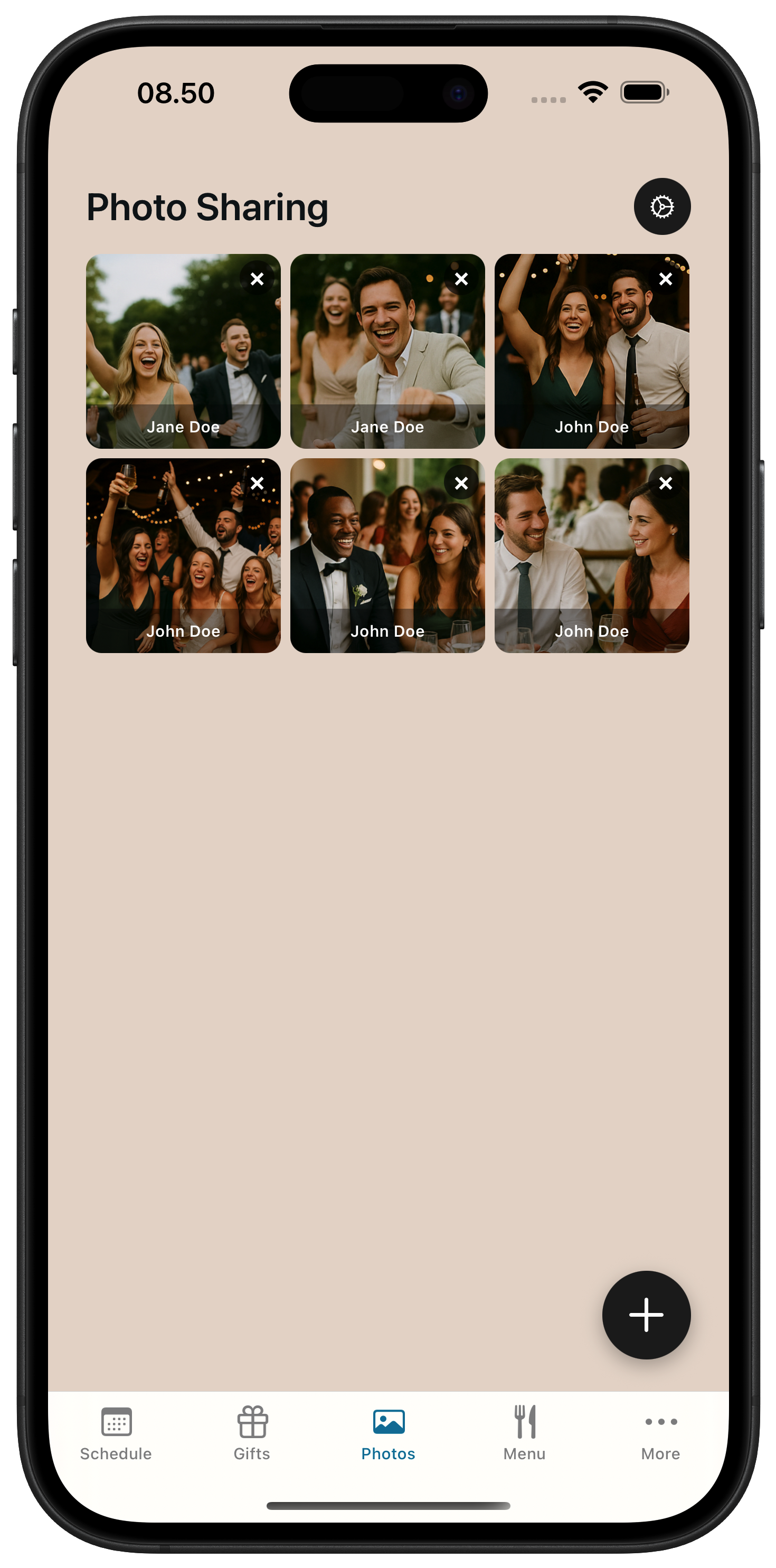 Photo sharing gallery